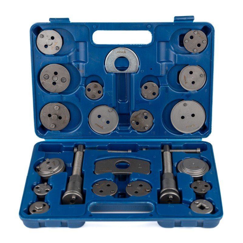 Remklauw terugstel set 22-delig