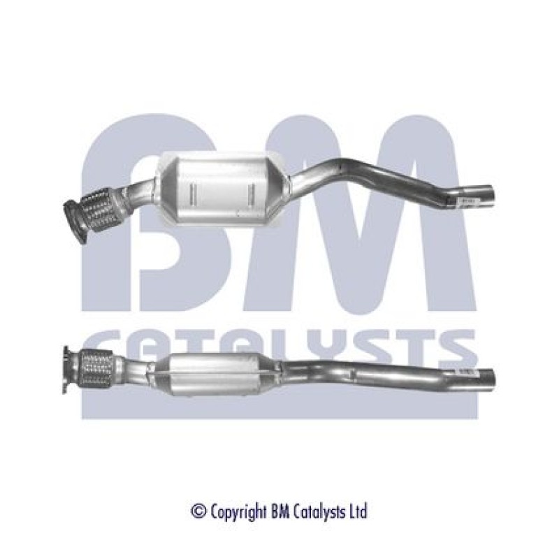 Katalysator Links achter
