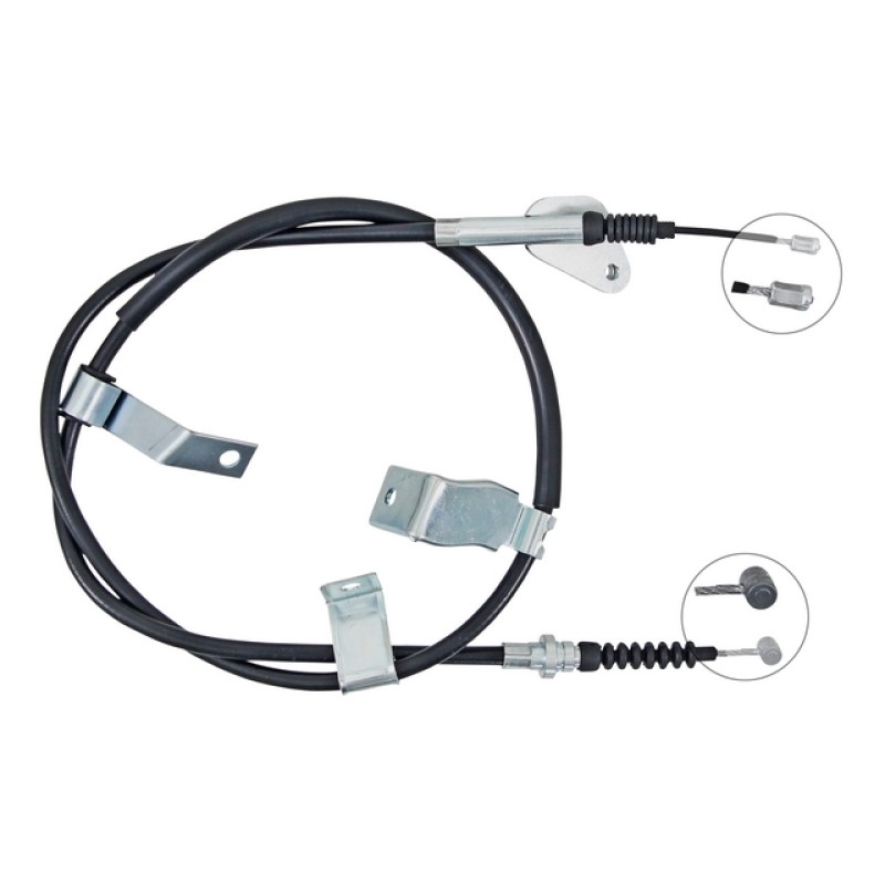 Handremkabel Links achter