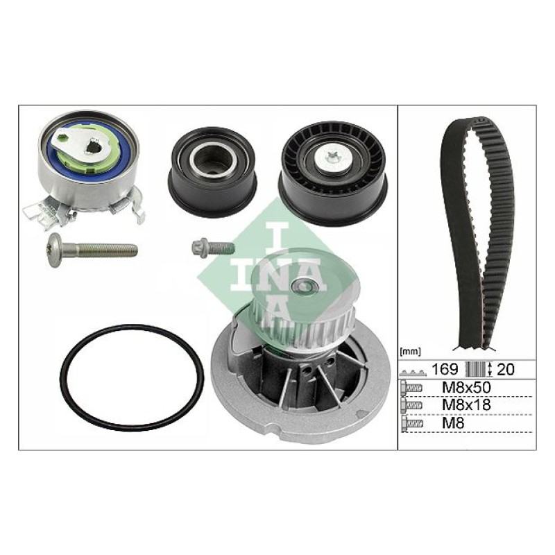 Waterpomp + distributieriem set