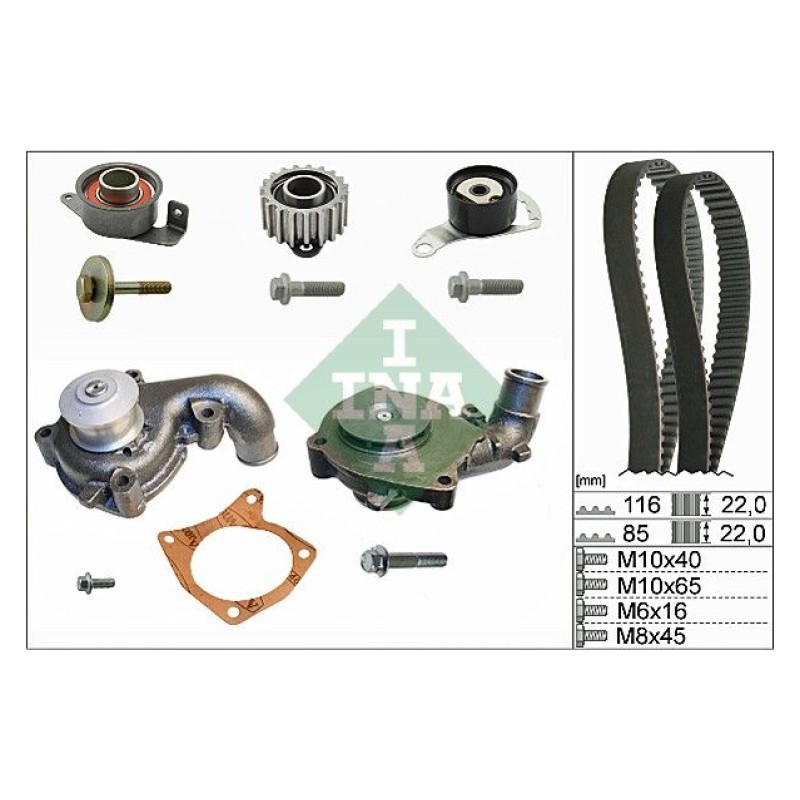 Waterpomp + distributieriem set