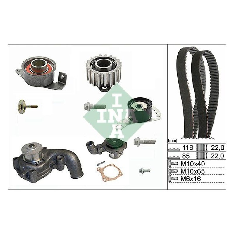 Waterpomp + distributieriem set