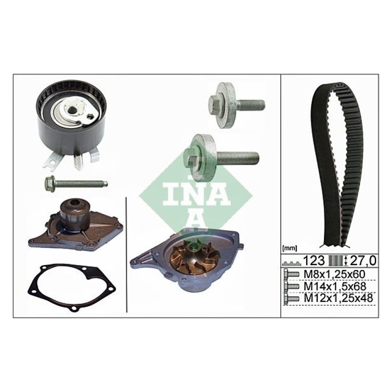 Waterpomp + distributieriem set