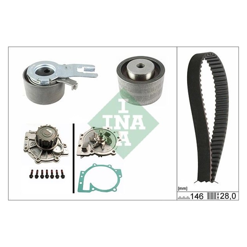 Waterpomp + distributieriem set