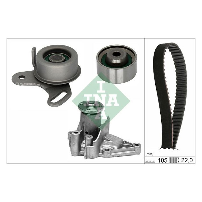 Waterpomp + distributieriem set