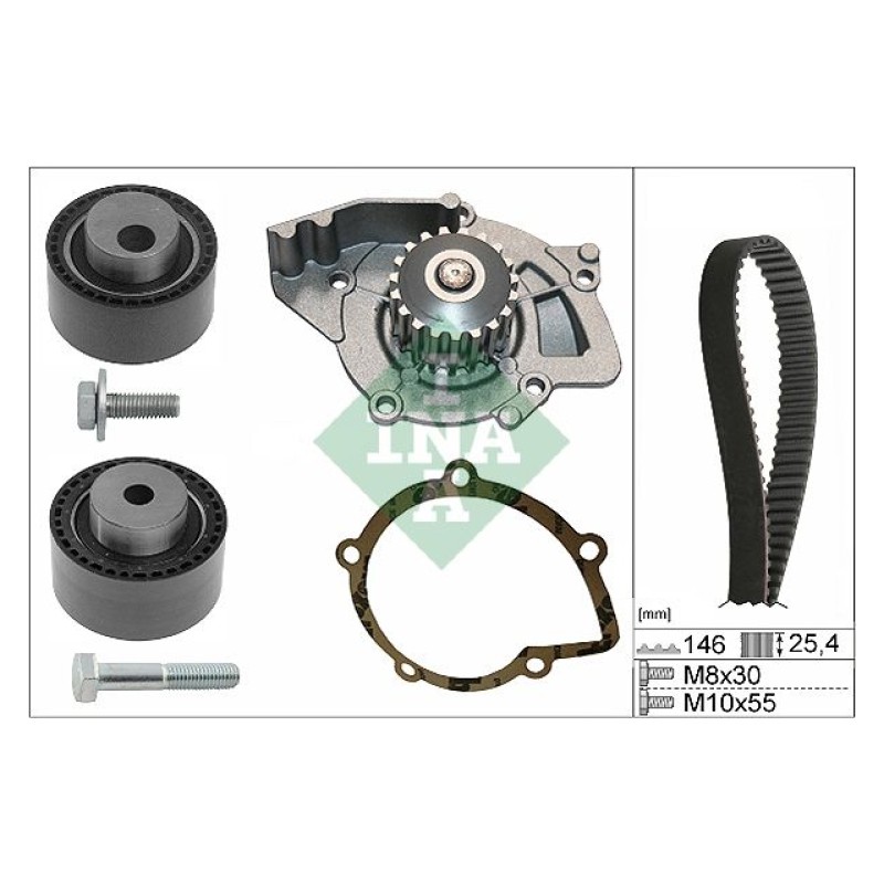 Waterpomp + distributieriem set