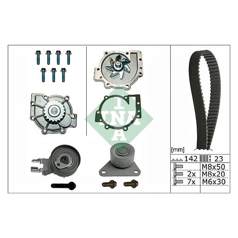 Waterpomp + distributieriem set
