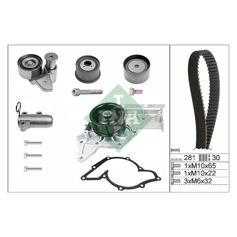 Waterpomp + distributieriem set