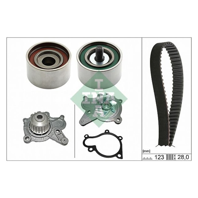 Waterpomp + distributieriem set