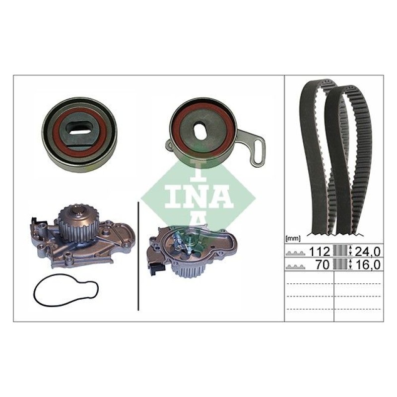 Waterpomp + distributieriem set