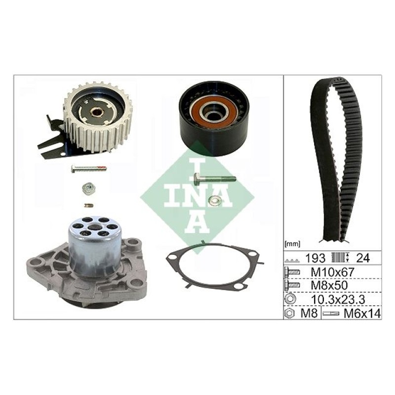 Waterpomp + distributieriem set