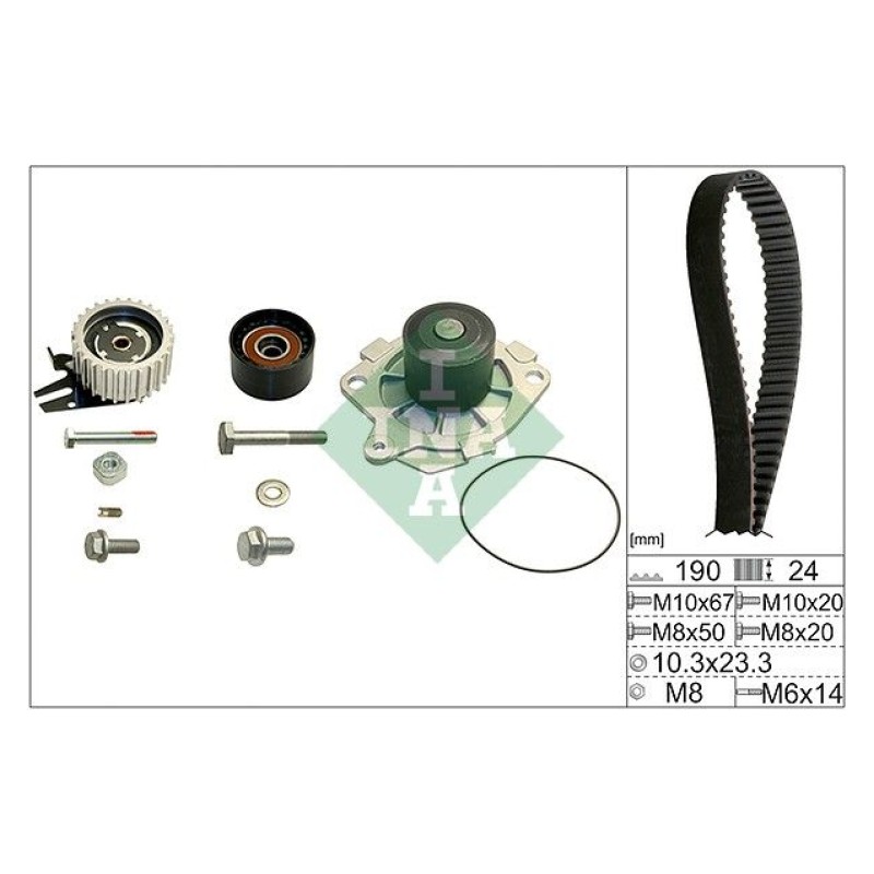 Waterpomp + distributieriem set