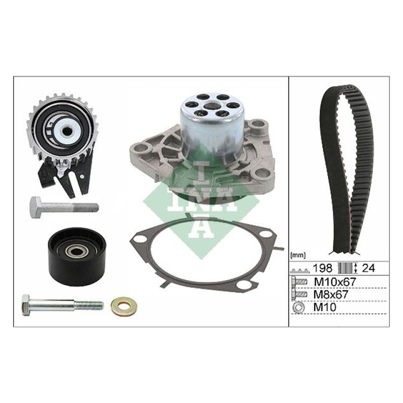 Waterpomp + distributieriem set