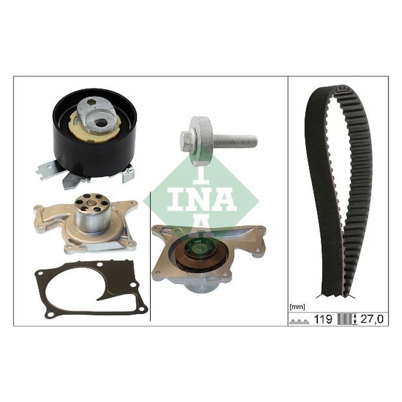 Waterpomp + distributieriem set
