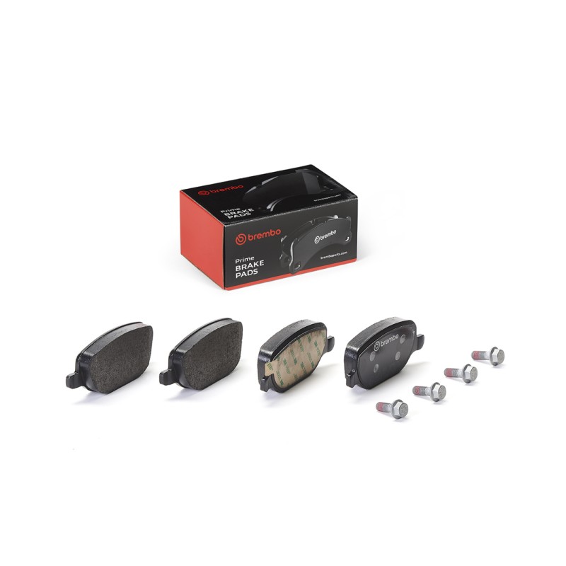 Remblokkenset Achteras Brembo premium
