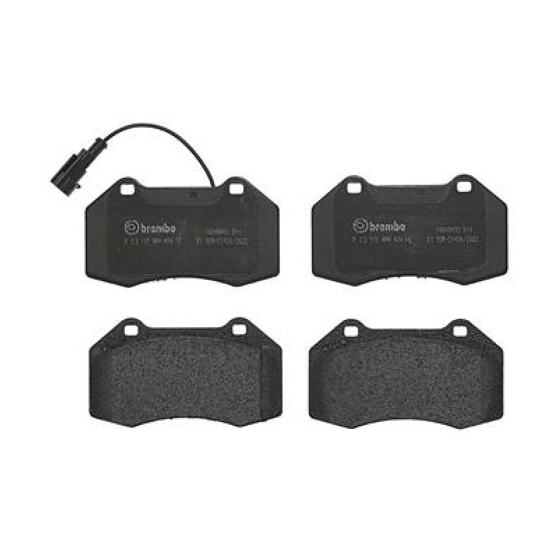 Remblokkenset Vooras Brembo premium