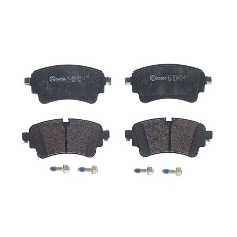 Remblokkenset Achteras Brembo premium