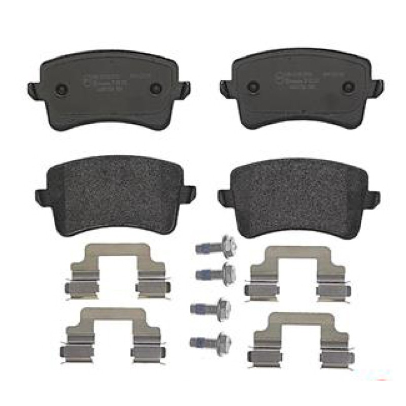 Remblokkenset Achteras Brembo premium