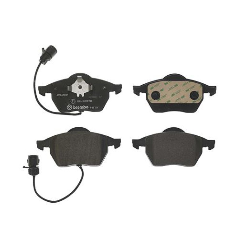 Remblokkenset Vooras Brembo premium