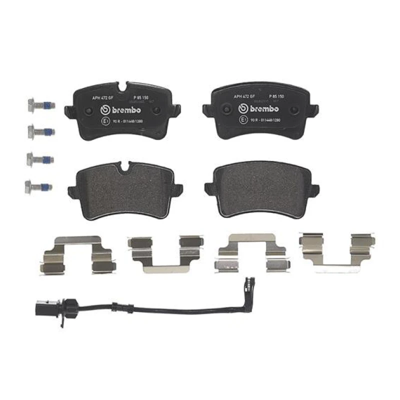 Remblokkenset Achteras Brembo premium