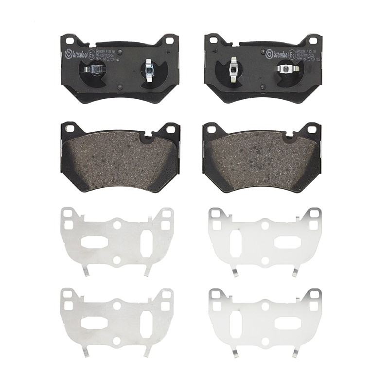 Remblokkenset Vooras Brembo premium