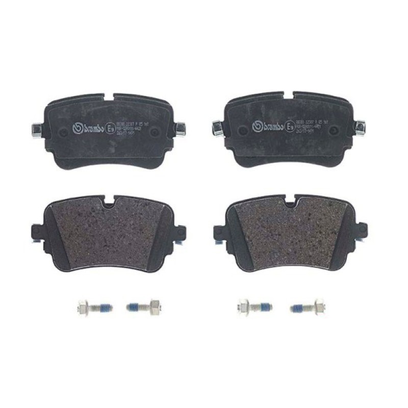 Remblokkenset Achteras Brembo premium