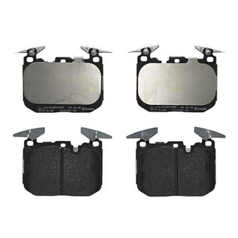 Remblokkenset Vooras Brembo premium