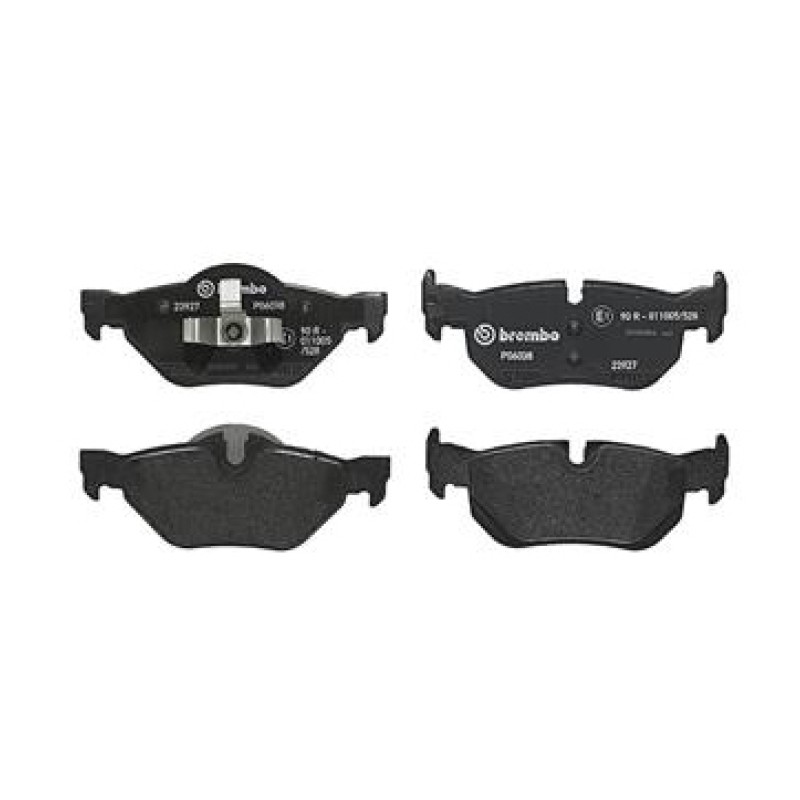 Remblokkenset Achteras Brembo premium