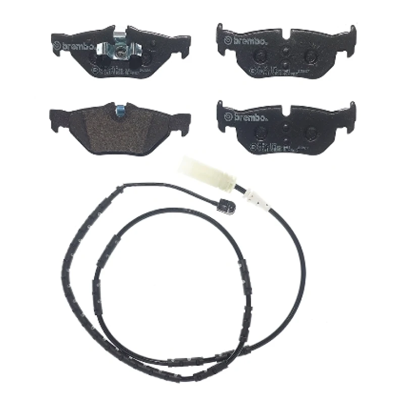 Remblokkenset Achteras Brembo premium