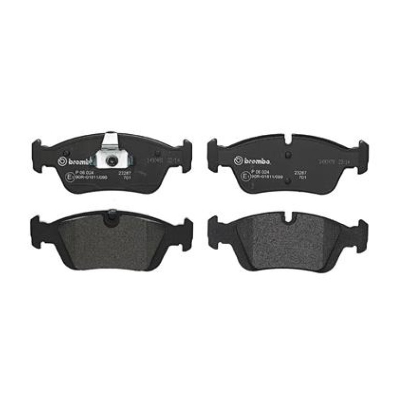Remblokkenset Vooras Brembo premium
