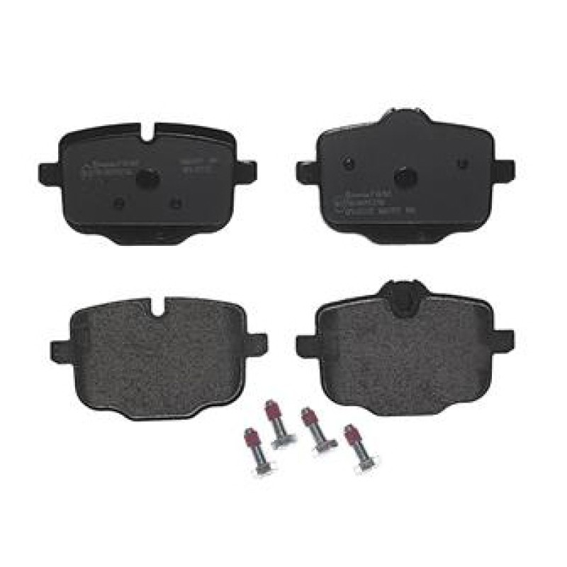 Remblokkenset Achteras Brembo premium