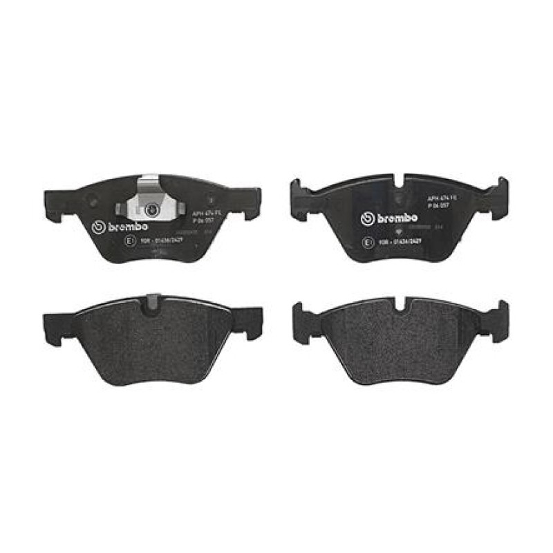 Remblokkenset Vooras Brembo premium