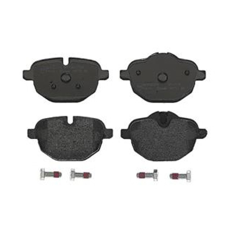 Remblokkenset Achteras Brembo premium