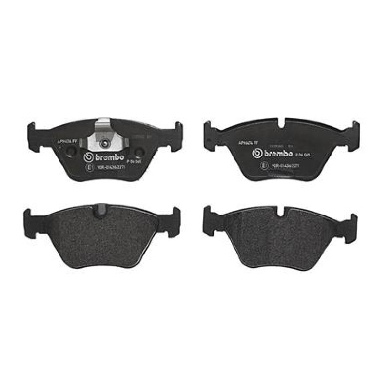 Remblokkenset Vooras Brembo premium