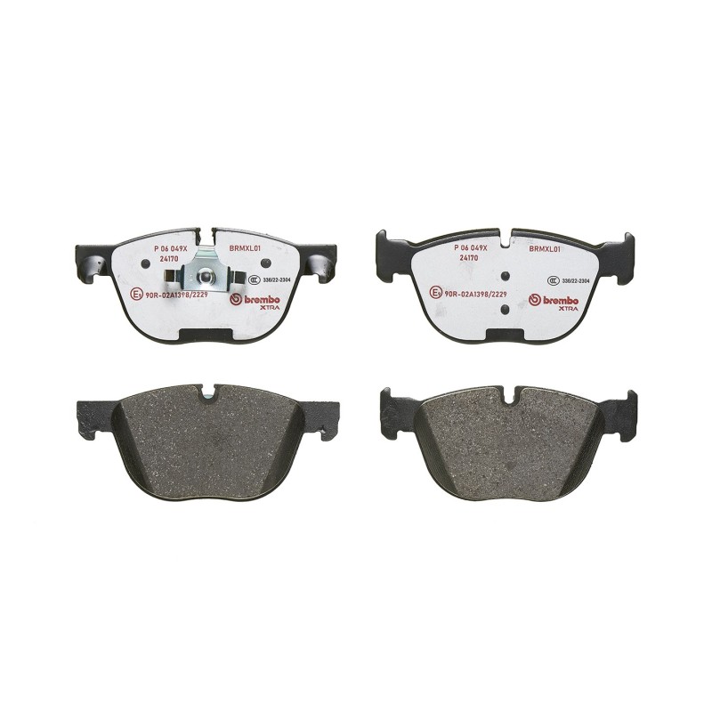 Remblokkenset Vooras Brembo premium