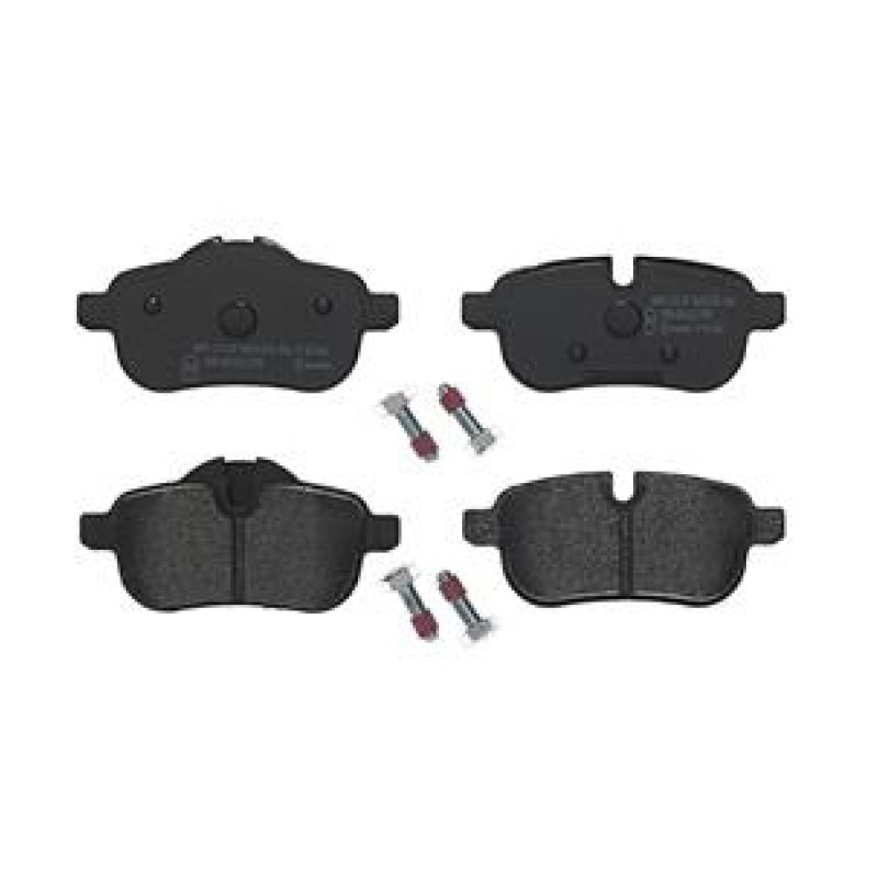 Remblokkenset Achteras Brembo premium