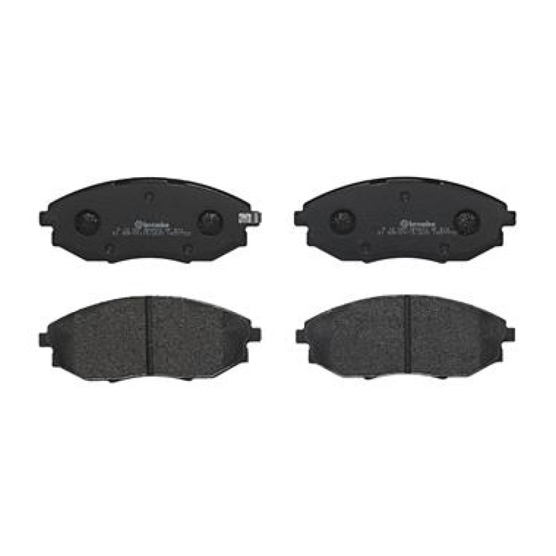 Remblokkenset Vooras Brembo premium