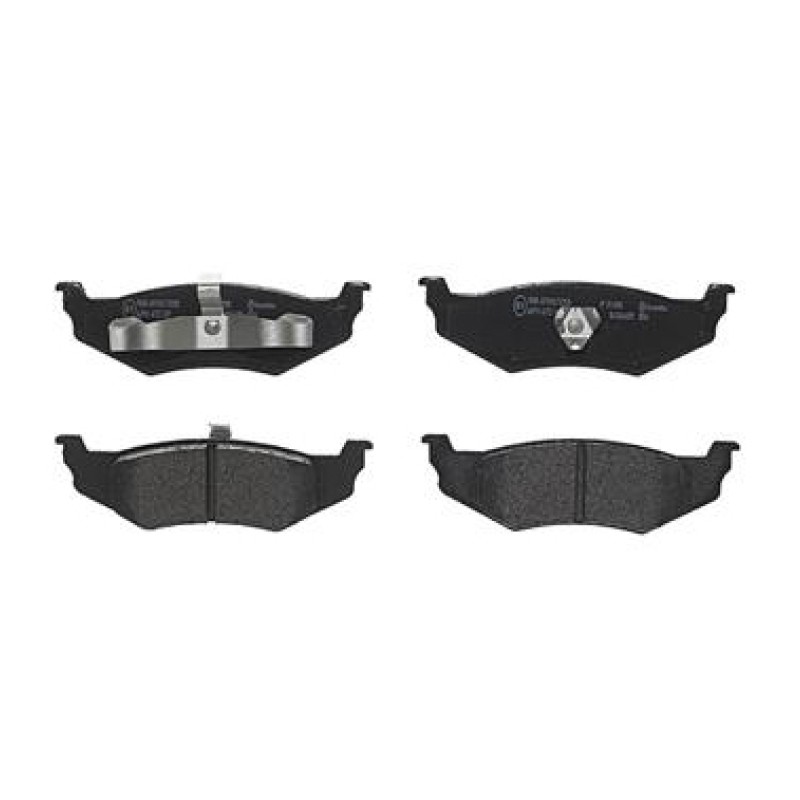 Remblokkenset Achteras Brembo premium