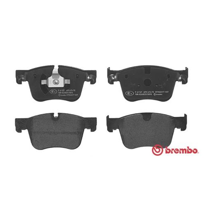 Remblokkenset Vooras Brembo premium