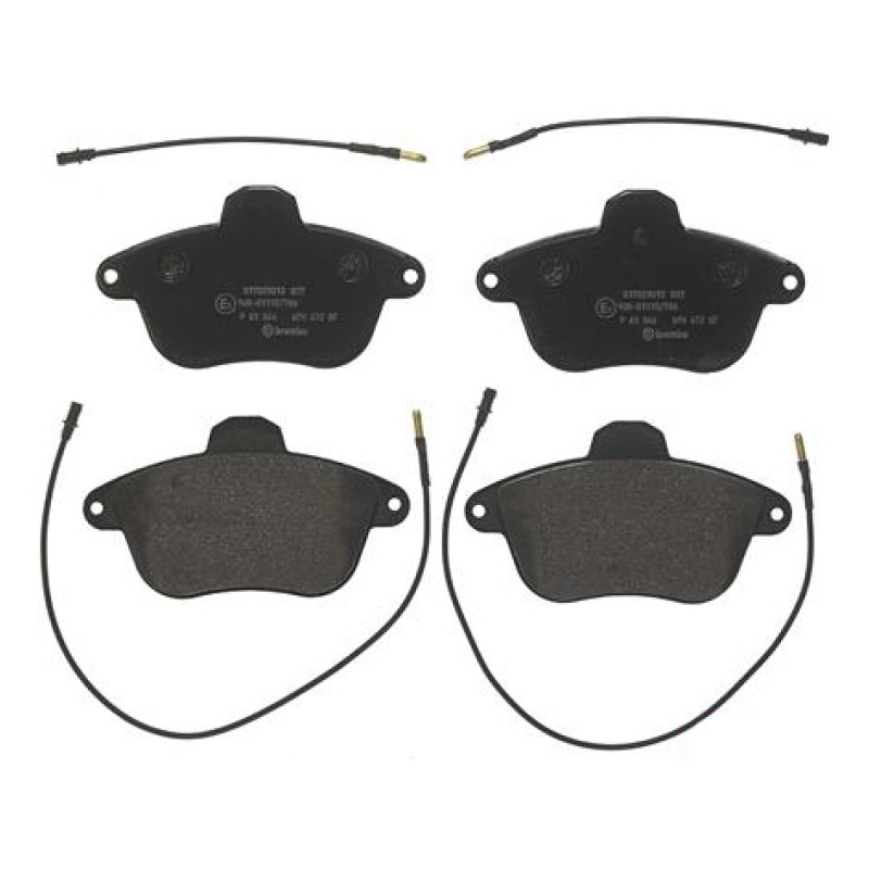 Remblokkenset Vooras Brembo premium