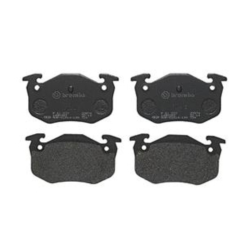 Remblokkenset Achteras Brembo premium