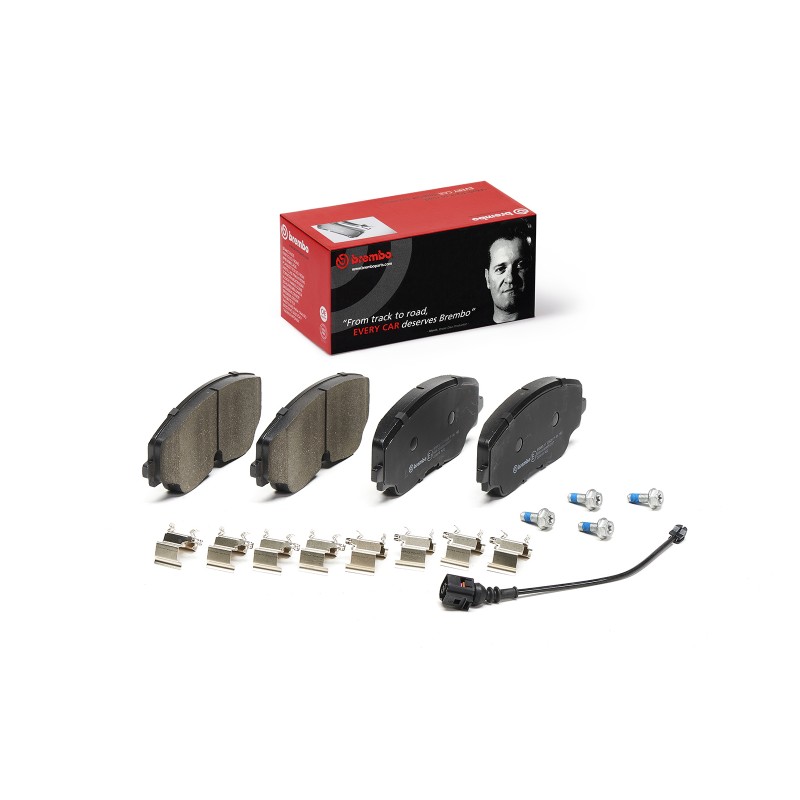 Remblokkenset Vooras Brembo premium