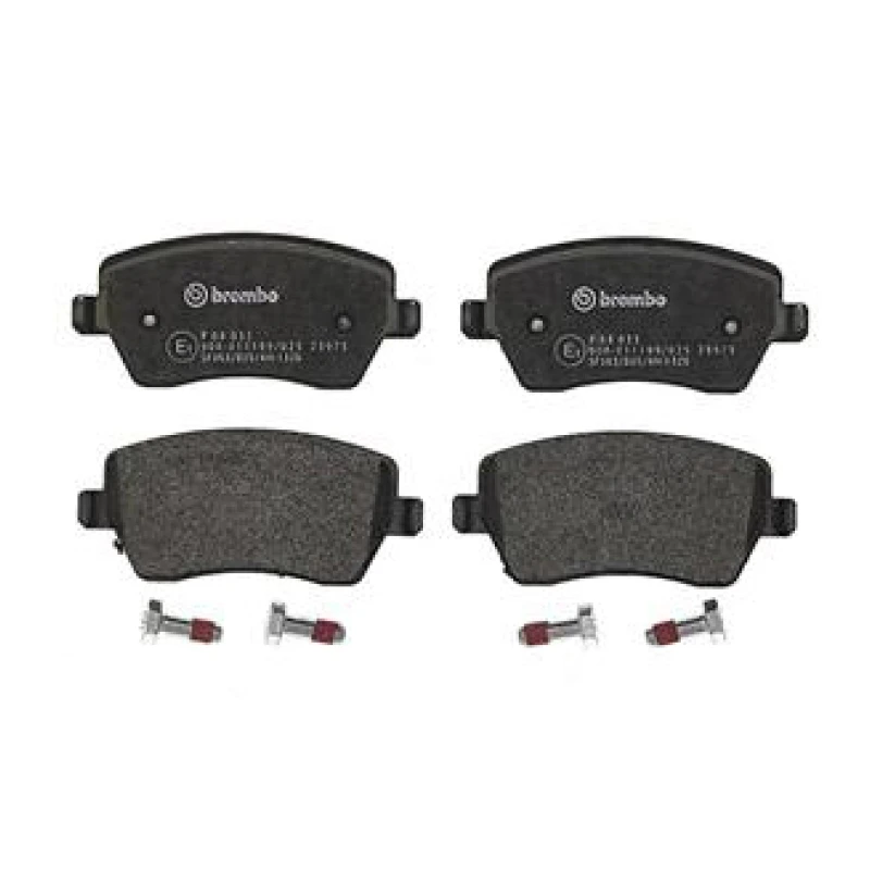 Remblokkenset Vooras Brembo premium