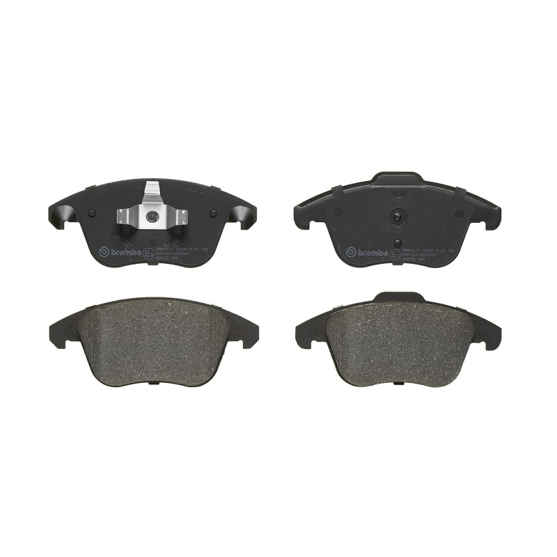 Remblokkenset Vooras Brembo premium