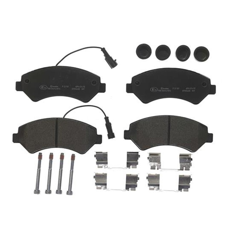 Remblokkenset Vooras Brembo premium