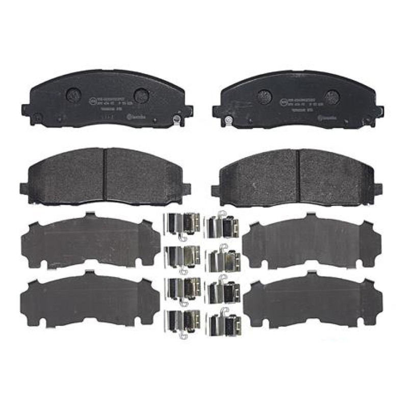 Remblokkenset Vooras Brembo premium