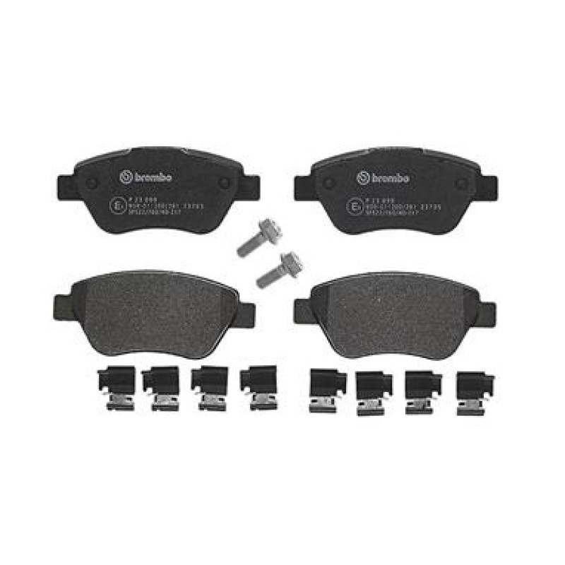 Remblokkenset Vooras Brembo premium