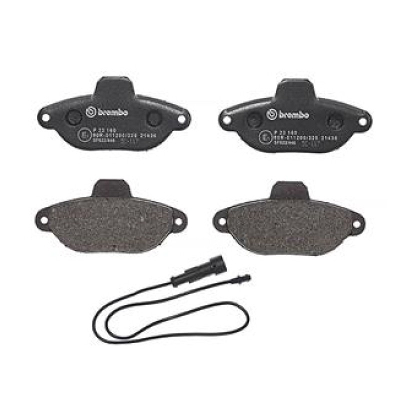 Remblokkenset Vooras Brembo premium