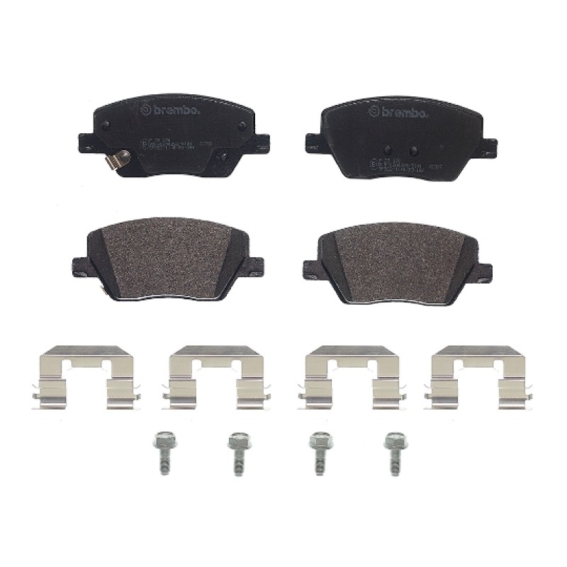 Remblokkenset Vooras Brembo premium