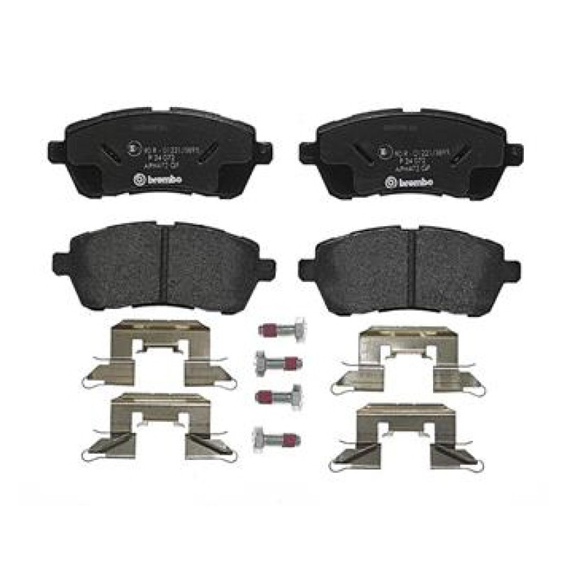 Remblokkenset Vooras Brembo premium